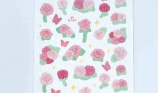 做手账本的贴纸