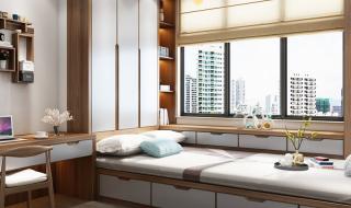 榻榻米床效果图