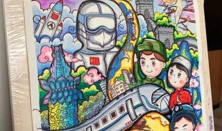 100周年建党绘画